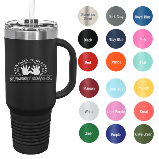 PCNS 40 oz Tumbler With Handle