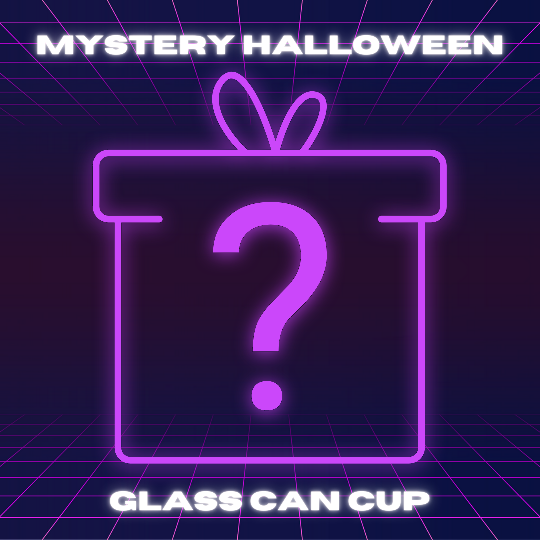 Mystery Halloween Can Glass