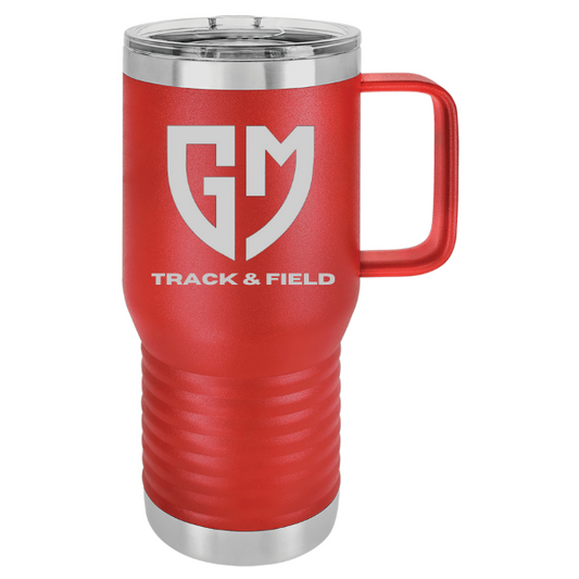 General McLane Track And Field 20 oz Tumbler With Handle