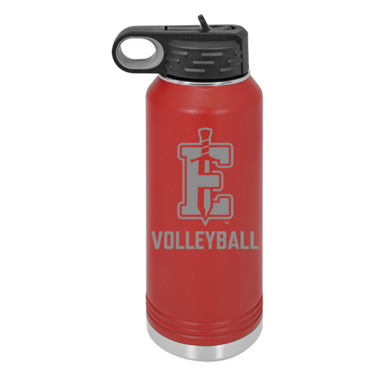 Edinboro Volleyball 32 oz Water Bottle