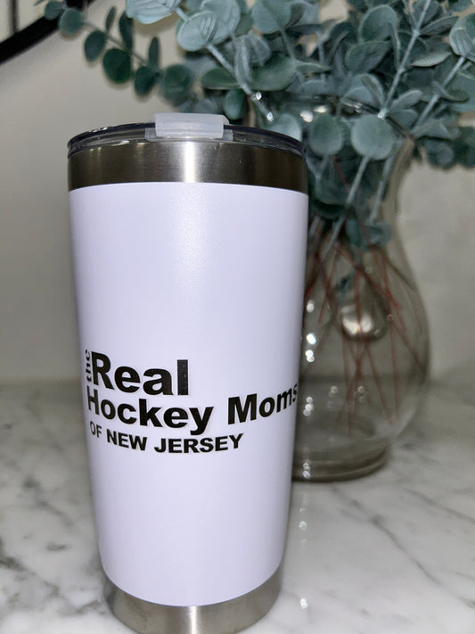 The Real Hockey Moms of Your Town Travel Mug