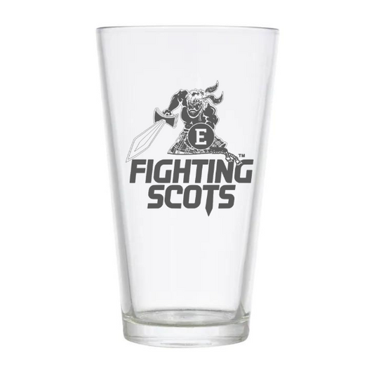 Edinboro Fighting Scots Beer Glass