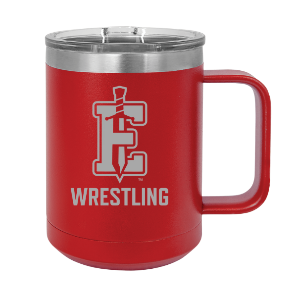 Edinboro Wrestling Travel Coffee Mug