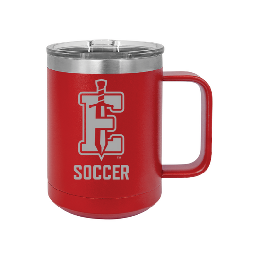 Edinboro Soccer Travel Coffee Mug