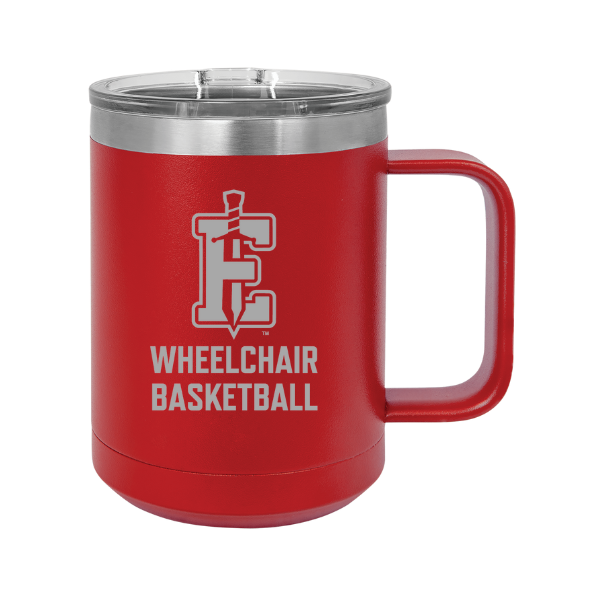 Edinboro Wheelchair Basketball Travel Coffee Mug