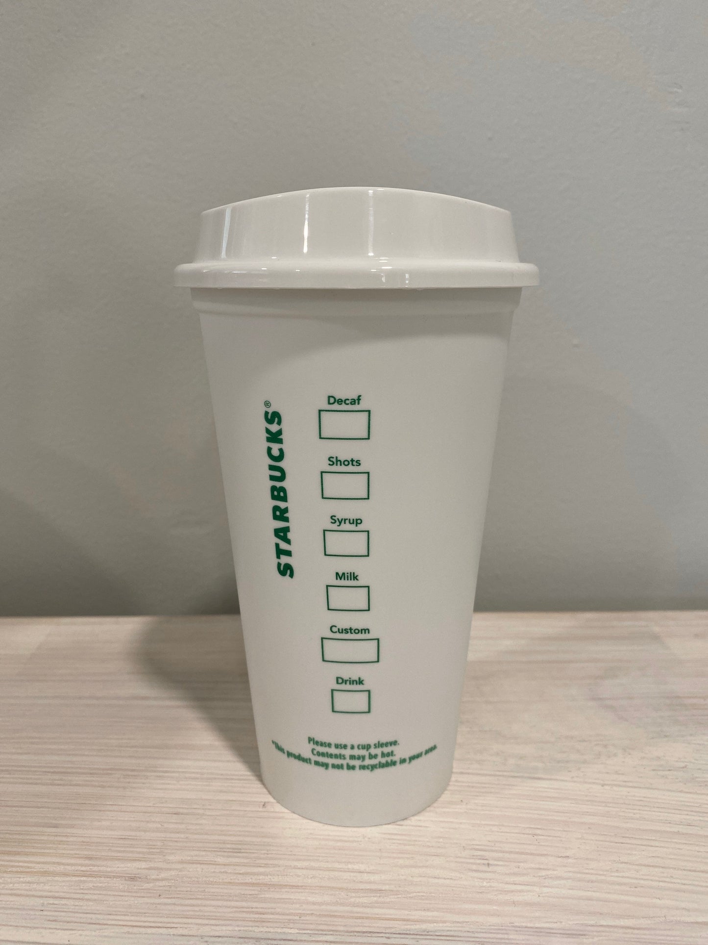 Teacher Gift Customized Reusable Starbucks Venti Cup Teacher 