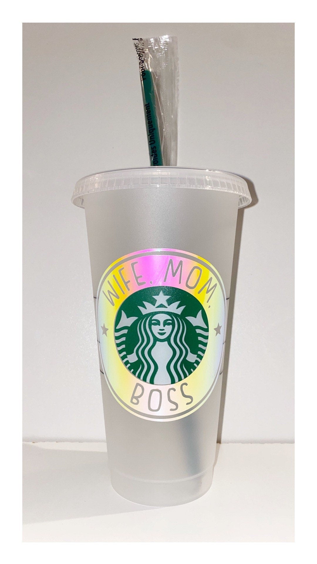 Starbucks Mom Cup | Starbucks Wife Cup, Wife, Mom, Boss Cup | Gift for mom | Gift for wife | Personalized Starbucks Cup