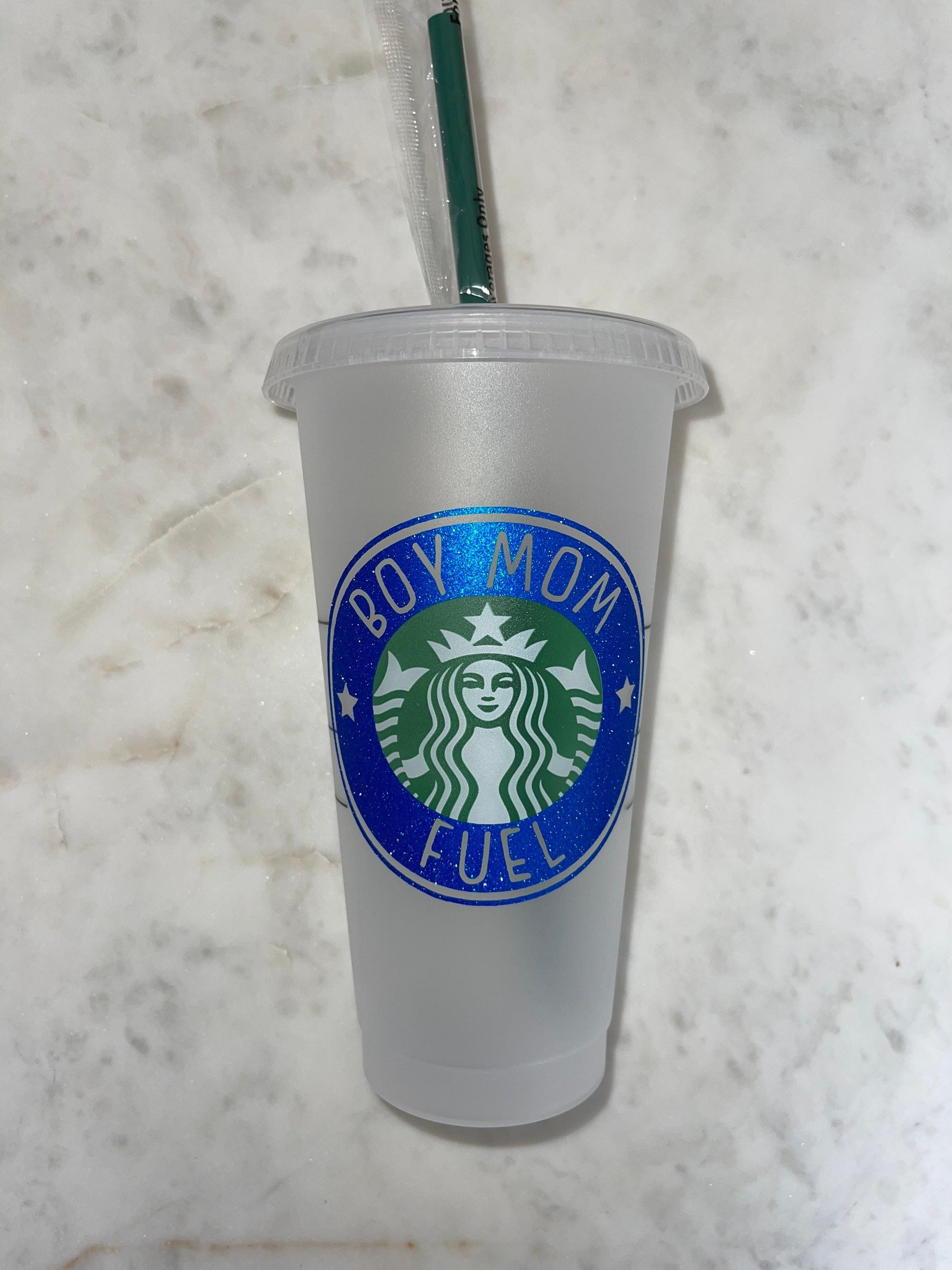Mom Fuel Personalized STARBUCKS Cold Cup Custom Tumbler Reusable w