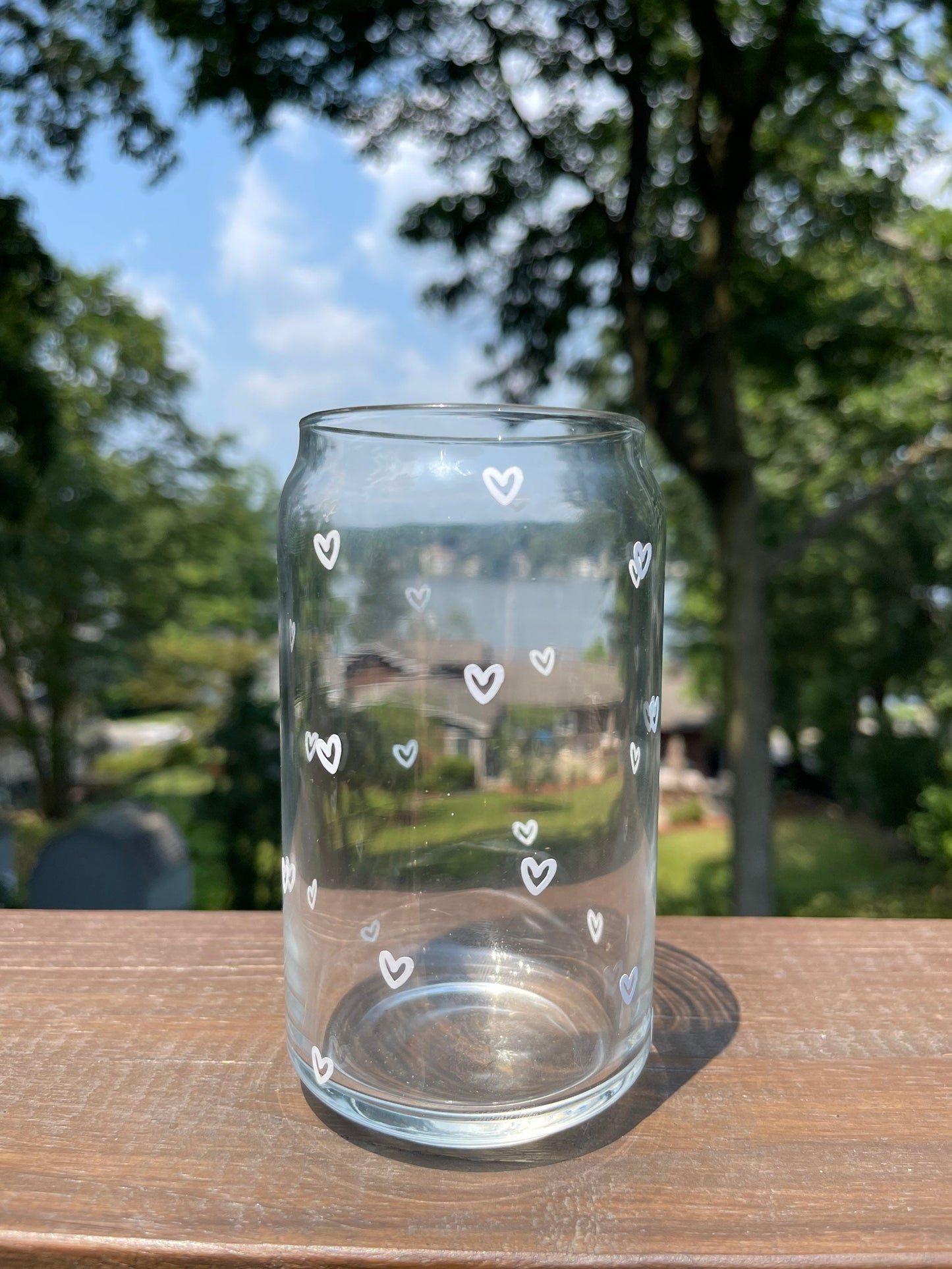Hearts Glass Cup, Beer Glass Can, Glass Coffee Cup, Soda Glass Can, Glass  Can, Iced Coffee Glass, Aesthetic Glass Beer Can, Beer Glass Cup 