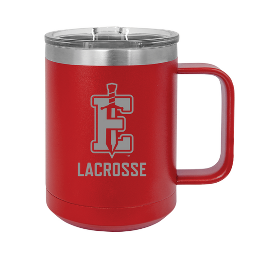 Edinboro Lacrosse Travel Coffee Mug