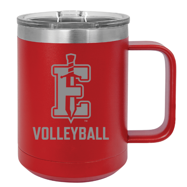 Edinboro Volleyball Travel Coffee Mug