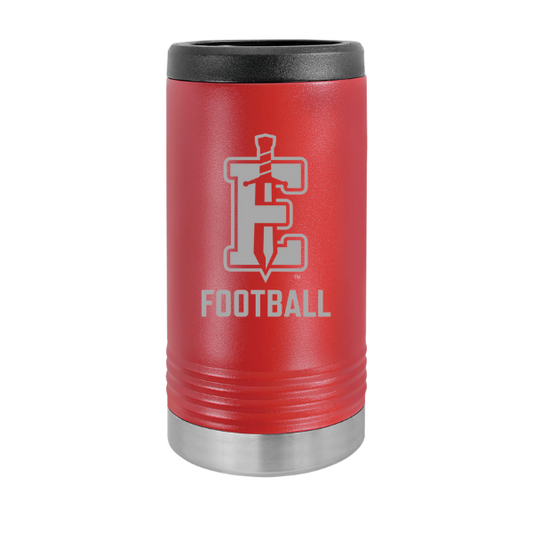 Edinboro Football Slim Can Cooler