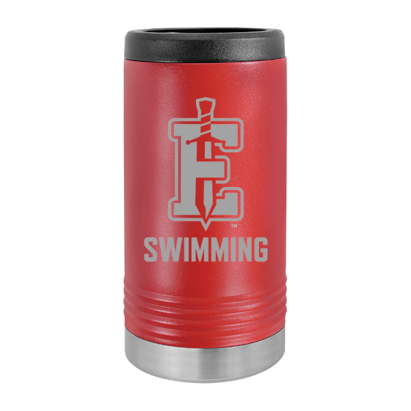 Edinboro Swimming Slim Can Cooler