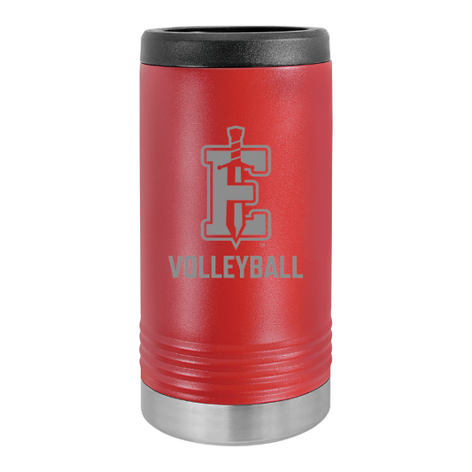 Edinboro Volleyball Slim Can Cooler