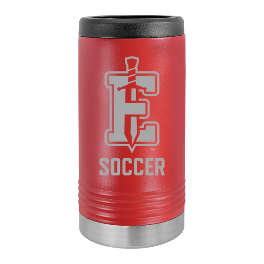 Edinboro Soccer Slim Can Cooler